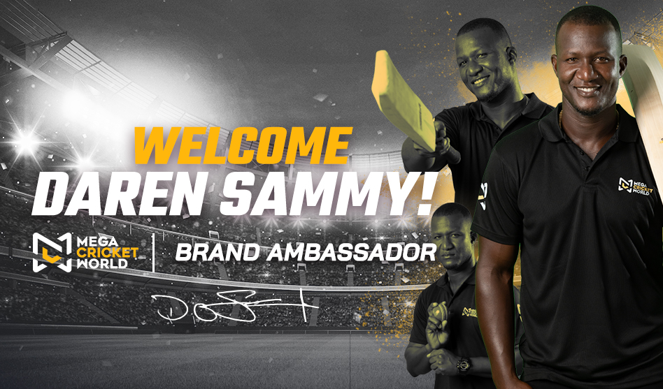 Daren Sammy announced as Mega Cricket World Brand Ambassador