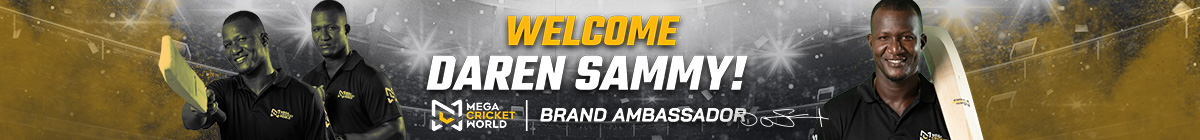 Daren Sammy announced as Mega Cricket World Brand Ambassador